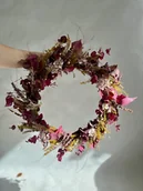 Dekoracje domu - Wianek jesienny Erica suszony - miniaturka - grafika 1