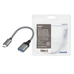 LogiLink USB-C M - USB 3.0 F CU0106 - Adaptery i przejściówki - miniaturka - grafika 1