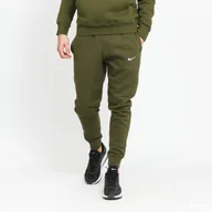 Dresy męskie - Spodnie dresowe Męskie Nike FLEECE SWOOSH CLUB zielone 826431-327 r. XXL - miniaturka - grafika 1