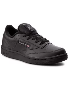 Buty sportowe damskie - Reebok Club C BS6165 czarny - grafika 1