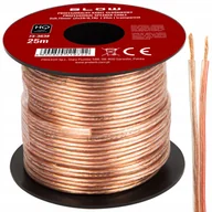 Kable - Kabel przewód głośnikowy Blow Hq 2x0,75mm 25m - miniaturka - grafika 1