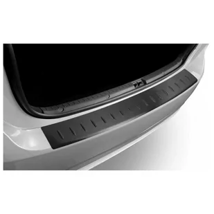 Nakładka na zderzak do Mercedes-Benz Klasa A W169 FL 2008-2012 Hatchback 3/5-drzwiowy - Łezki,Czarna satyna - Nakładki na zderzak - miniaturka - grafika 1