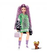 Lalki dla dziewczynek - Barbie, Extra Moda, lalka z akcesoriami, #18 - miniaturka - grafika 1