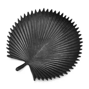 Patera Dekoracyjna Metalowa Karen 28X28 Czarna - Tace i patery - miniaturka - grafika 1