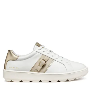 Sneakersy Geox D Spherica ECUB-1 D46WEA 00085 C1ZH6 Biały - Sneakersy damskie - miniaturka - grafika 1