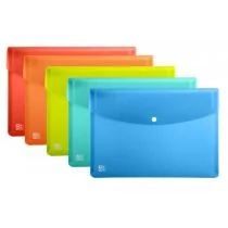 Oxford Teczka kopertowa A4 Urban przejrzysty 5 szt. - Teczki i skoroszyty - miniaturka - grafika 1