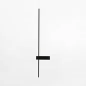 Lampy ścienne - Kinkiet LED w kolorze czarnym do salonu W4100-90BK z serii ARCO - miniaturka - grafika 1