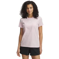Koszulki i topy damskie - Damska Koszulka z krótkim rękawem UNDER ARMOUR UA RIVAL CORE SS 1383648-648 – Różowy - miniaturka - grafika 1