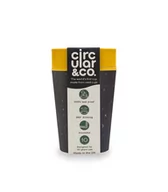 Kubki - Ashortwalk rCUP Eco kubek 227 ml czarno - żółty - miniaturka - grafika 1