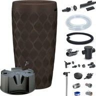 Zbiorniki na deszczówkę - Form-Plastic Zbiornik na deszczówkę Flow 240l + przyłącza, podstawa - miniaturka - grafika 1