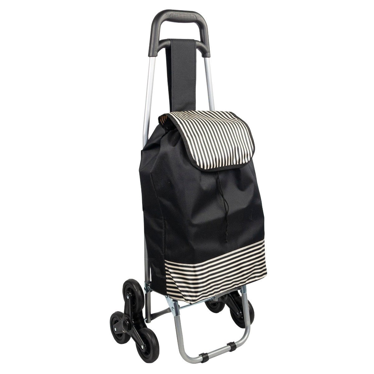 Wózek Na Zakupy Z Kieszonką 3 Koła Torba Zaciągana
