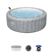 BESTWAY Dmuchane SPA Lay-Z Bali Grey 6 osobowe 6001N