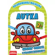 Kolorowanki, wyklejanki - Kolorowanka maluszka. Autka - miniaturka - grafika 1