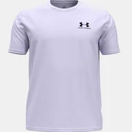 Koszulki męskie - T-SHIRT MĘSKI UNDER ARMOUR KOSZULKA MĘSKA SPORTOWA BASIC - miniaturka - grafika 1