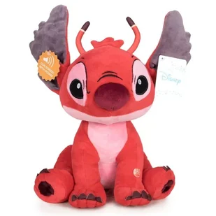 PRZYTULANKA STICH LEROY Z DŹWIĘKIEM DISNEY ZABAWKA LILO PLUSZAK MIŚ - 35cm - Maskotki i pluszaki PRZYTULANKA STICH LEROY Z DŹWIĘKIEM DISNEY ZABAWKA LILO PLUSZAK MIŚ - 35cm - Maskotki i pluszaki - miniaturka - grafika 1