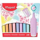 Przybory szkolne - Maped Zakreślacz Classic New Pastel 10 szt. - miniaturka - grafika 1