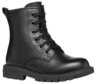 Geox Girl J Shaylax Girl D Botki, czarny, 24 EU - Botki damskie - miniaturka - grafika 1