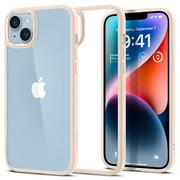 Etui i futerały do telefonów - Etui SPIGEN Ultra Hybrid do Apple iPhone 14 Max Beżowy - miniaturka - grafika 1