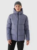 Kurtki narciarskie - Kurtka narciarska membrana 5000 męska 4F 4FWAW24TTJAM580-32S Granatowy - miniaturka - grafika 1