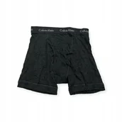 Majtki męskie - Majtki bokserki męskie logo Calvin Klein S - miniaturka - grafika 1