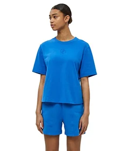 Beyond Now Damska koszulka Blaze GOTS Oversize, NEBULAS niebieski, S - Koszulki i topy damskie - miniaturka - grafika 1