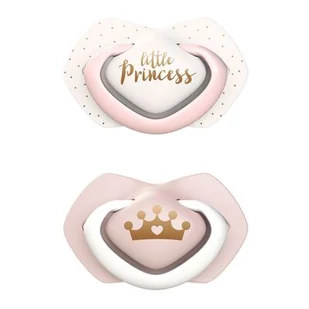 canpol Babies Canpol Baby smoczek silikonowy 0-6m-cy symetryczny Royal baby 2szt - Smoczki uspokajające - miniaturka - grafika 1