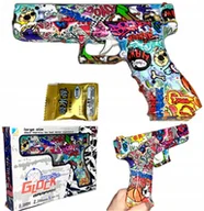 Zabawki militarne - Glock Pistolet Na Kulki Żelowe Pistolety Karabin Broń - miniaturka - grafika 1