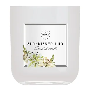 Aroma Home, świeca zapachowa, Sun kissed Lilly, 150g - Świece - miniaturka - grafika 1