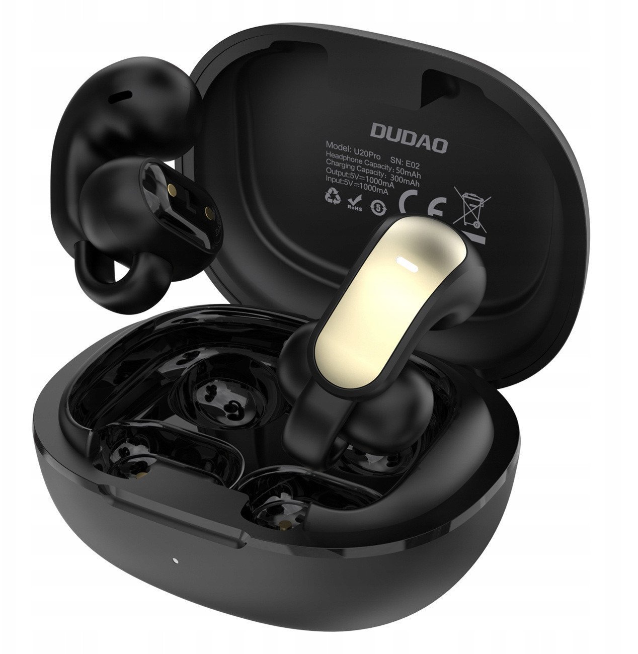 Dudao U20 Pro TWS - czarne