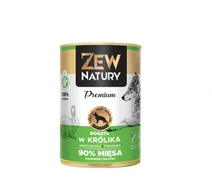 ZEW NATURY 89% mięsa mix smaków 6 x 400g PAKIET - Mokra karma dla psów - miniaturka - grafika 3