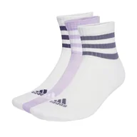 Skarpetki męskie - Skarpety do kostki ADIDAS 3S C SPW MID 3P JW2768 – Wielokolorowy - miniaturka - grafika 1