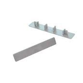 Listwy i profile - Zaślepka Do Deski Kompozytowej Standard 15 Jasny Szary - miniaturka - grafika 1