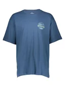 Koszulki męskie - Quiksilver Koszulka w kolorze niebieskim - miniaturka - grafika 1