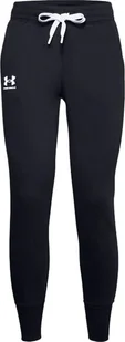 Under Armour Czarny M - Spodnie sportowe damskie - miniaturka - grafika 1