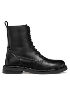 Geox Botki D Serilda D56WYG 00043 C9999 Czarny - Botki damskie - miniaturka - grafika 1