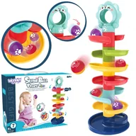 Zabawki kreatywne - WOOPIE BABY Kulodrom Tor Kulkowy Zestaw Spirala + 2 Kulki - miniaturka - grafika 1