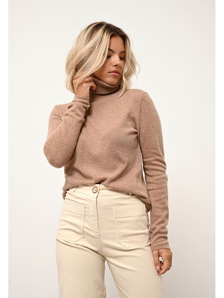 Just Cashmere Kaszmirowy golf 