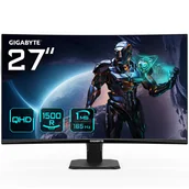 Monitory - GIGABYTE GS27QC  27" 2560 x 1440 px Quad HD LED Czarny GS27QC EK - miniaturka - grafika 1