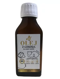 LAB V Olej z łososia o zwiększonej zawartości witamin 100ml - Suplementy i witaminy dla psów - miniaturka - grafika 1