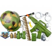 Zabawki militarne - Zestaw wojskowy z kaskiem Trifox - miniaturka - grafika 1