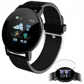 Smartwatch - Techonic M119 Plus Czarny - miniaturka - grafika 1