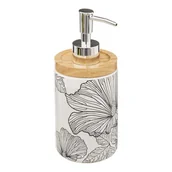 Mydelniczki i dozowniki mydła - Dozownik Do Mydła Blackflora, Ceramiczny - miniaturka - grafika 1