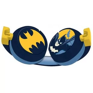 LEXIBOOK Batman 2 w 1 Czarno-żółty - Słuchawki - miniaturka - grafika 1