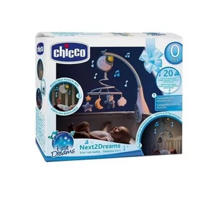 Chicco Karuzela NEXT2DREAMS Niebieska - Karuzele dla niemowląt - miniaturka - grafika 1