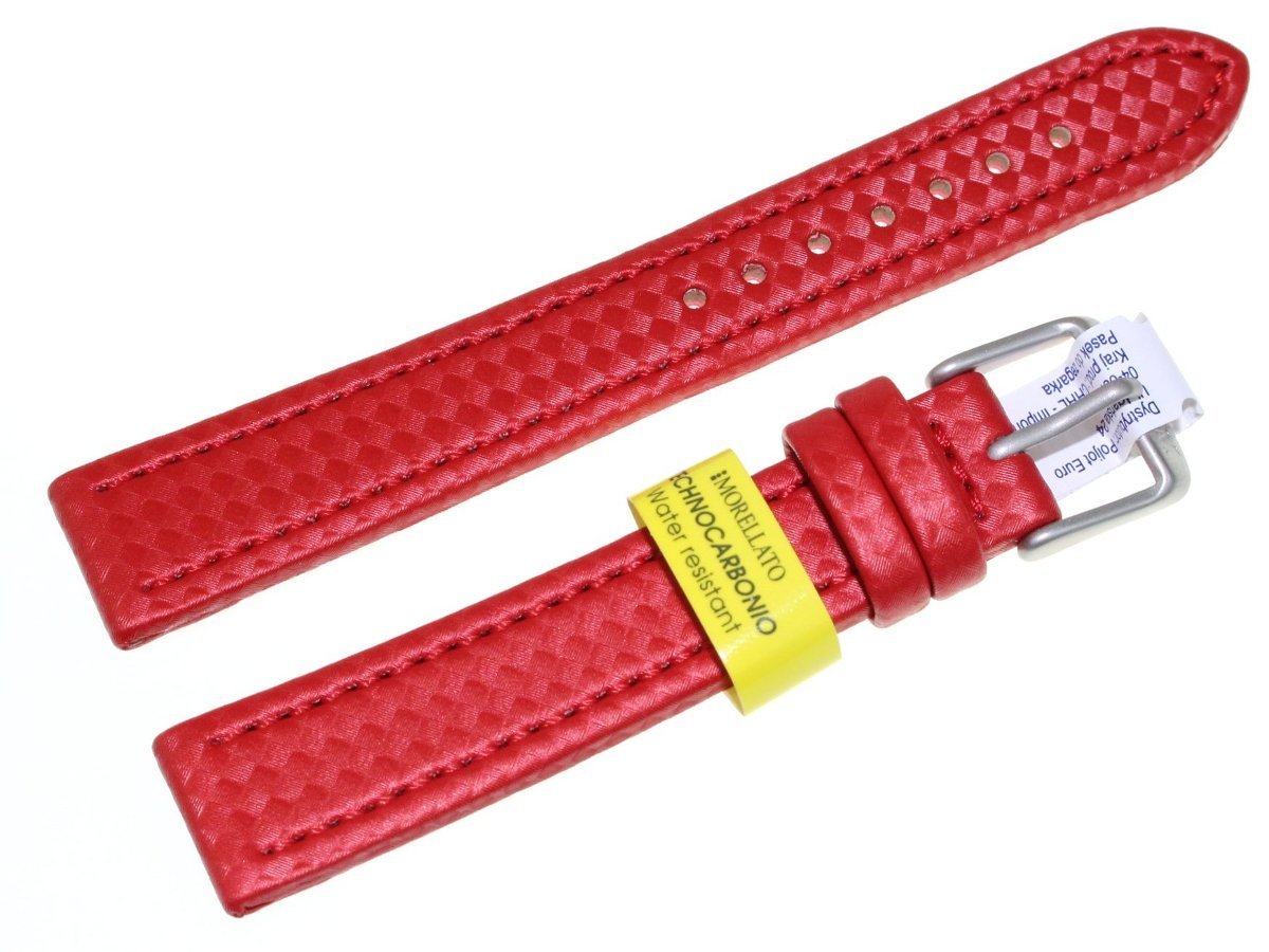 Karbonowy wodoodporny pasek do zegarka 18 mm Morellato A01X4907977083SB18