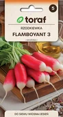 Nasiona i cebule - Rzodkiewka Flamboyant 3 nasiona 5g / T / - miniaturka - grafika 1