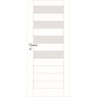 Drzwi wewnętrzne - Skrzydło ERIE 06 biały 80 P 3Z PK - miniaturka - grafika 1