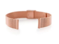 Bransolety męskie - Bransoleta 301RG - siatka HQ - rosegold - 14mm - miniaturka - grafika 1