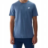 Koszulki męskie - Koszulka Męska Sportowa 4F T-Shirt Bluzka z Krótkim Rękawem Bawełniana XXL - miniaturka - grafika 1