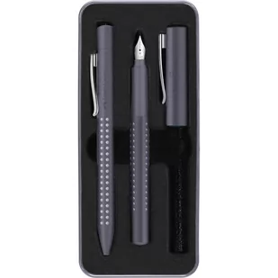 FABER CASTELL Zestaw prezentowy GRIP 2010 Pióro+długopis Dapple - Faber Castell - Zestawy szkolne - miniaturka - grafika 1